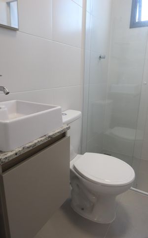 Apartamento para alugar com 47m², 2 quartos e sem vagaBanheiro