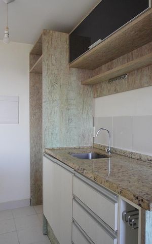 Apartamento à venda com 60m², 2 quartos e 1 vagaCozinha