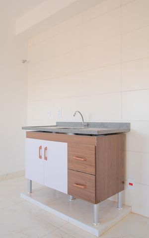 Studio à venda com 35m², 1 quarto e sem vagaCozinha