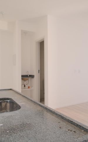 Studio à venda com 35m², 1 quarto e sem vagaCozinha