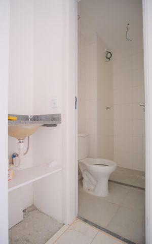 Studio à venda com 35m², 1 quarto e sem vagaBanheiro Social