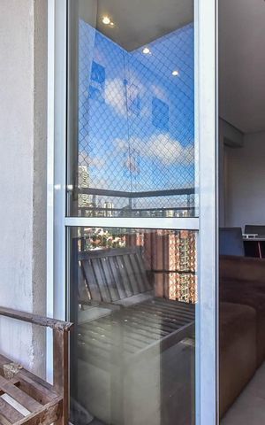 Apartamento à venda com 52m², 2 quartos e 1 vagaVaranda