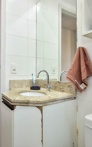 Apartamento à venda com 52m², 2 quartos e 1 vagaBanheiro Suíte
