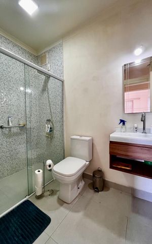 Apartamento à venda com 46m², 1 quarto e 1 vaga Apartamento à venda com 46m², 1 quarto e 1 vagaBanheiro