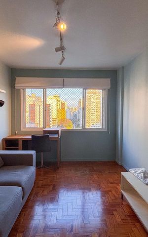 Apartamento à venda com 45m², 1 quarto e sem vaga Apartamento à venda com 45m², 1 quarto e sem vagaSala