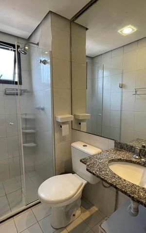 Apartamento para alugar com 91m², 3 quartos e 2 vagas Apartamento para alugar com 91m², 3 quartos e 2 vagasBanheiro da Suíte