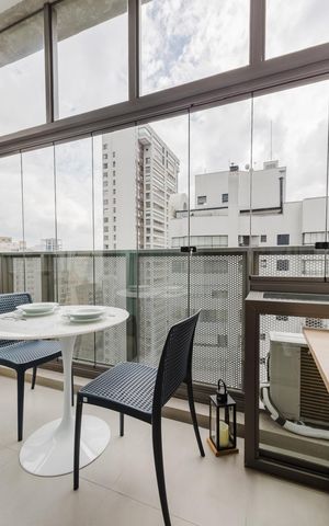 Studio para alugar com 34m², 1 quarto e sem vaga Studio para alugar com 34m², 1 quarto e sem vagaVaranda da Sala