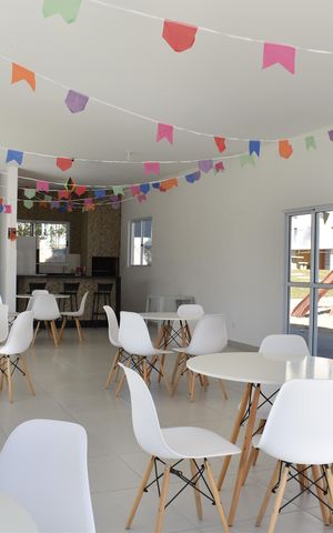 Apartamento à venda com 45m², 2 quartos e 1 vagaÁrea comum - Salão de festas