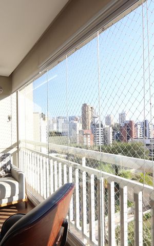 Apartamento à venda com 118m², 3 quartos e 2 vagasVaranda