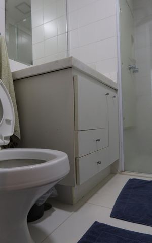 Apartamento à venda com 118m², 3 quartos e 2 vagasBanheiro da Suíte
