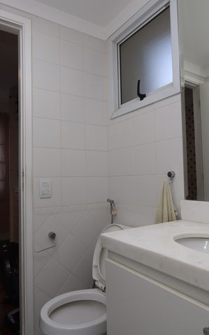 Apartamento à venda com 118m², 3 quartos e 2 vagasBanheiro da Suíte
