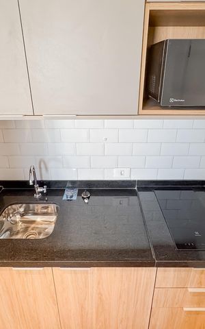 Studio à venda com 22m², 1 quarto e sem vagaCozinha
