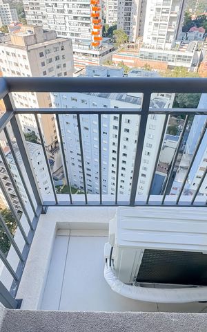 Studio à venda com 22m², 1 quarto e sem vagaSacada