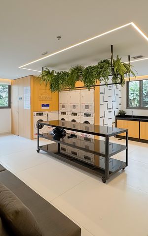 Studio à venda com 22m², 1 quarto e sem vagaLavanderia