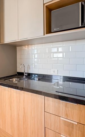 Studio à venda com 22m², 1 quarto e sem vagaCozinha