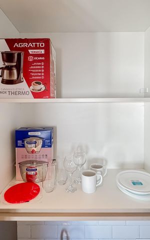 Studio à venda com 22m², 1 quarto e sem vagaCozinha