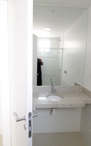 Apartamento para alugar com 180m², 3 quartos e 3 vagasBanheiro do Quarto 1