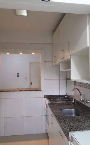 Apartamento à venda com 40m², 2 quartos e 1 vagaCozinha e Área de Serviço