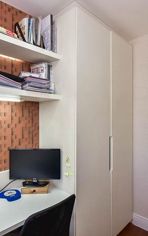 Apartamento à venda com 100m², 2 quartos e 2 vagasEscritório