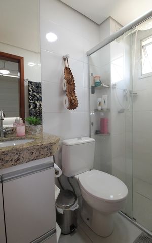 Apartamento para alugar com 65m², 3 quartos e 1 vagaBanheiro da Suíte