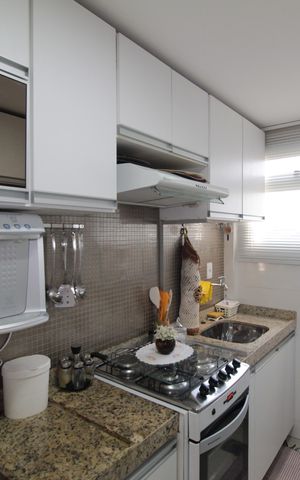 Apartamento para alugar com 65m², 3 quartos e 1 vagaCozinha e Área de Serviço