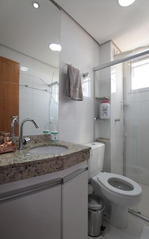 Apartamento para alugar com 65m², 3 quartos e 1 vagaBanheiro Social