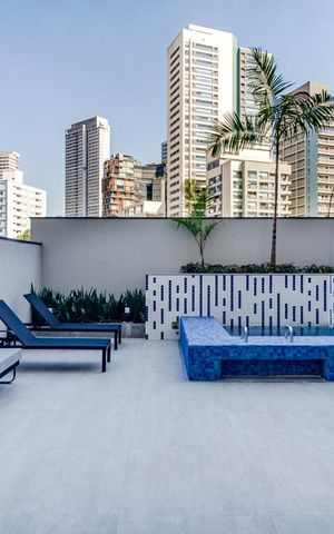 Studio à venda com 23m², 1 quarto e sem vagaÁrea comum - Piscina
