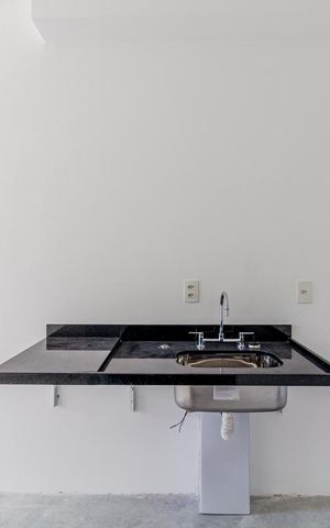 Studio à venda com 23m², 1 quarto e sem vagaCozinha