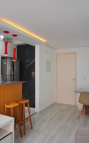 Apartamento para alugar com 50m², 2 quartos e 1 vagaSala