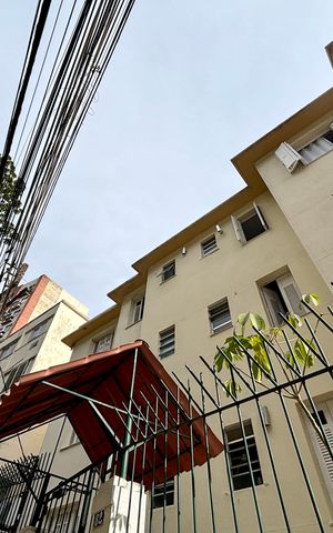 Apartamento para alugar com 27m², 1 quarto e sem vaga Apartamento para alugar com 27m², 1 quarto e sem vagaFachada