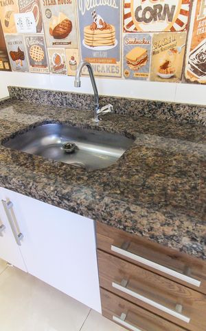 Apartamento à venda com 47m², 2 quartos e sem vagaCozinha