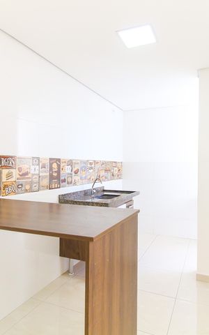 Apartamento à venda com 47m², 2 quartos e sem vagaCozinha