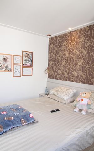 Apartamento à venda com 53m², 2 quartos e 1 vagaQuarto 2