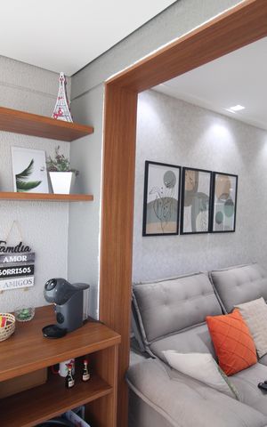 Apartamento à venda com 53m², 2 quartos e 1 vagaSala - Varanda