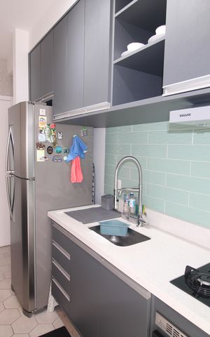 Apartamento à venda com 53m², 2 quartos e 1 vagaCozinha