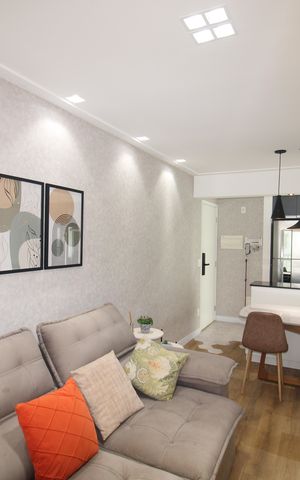 Apartamento à venda com 53m², 2 quartos e 1 vagaSala