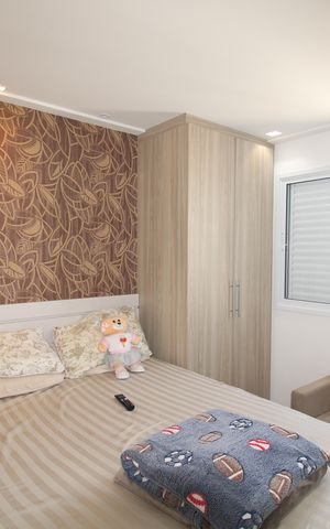 Apartamento à venda com 53m², 2 quartos e 1 vagaQuarto 2
