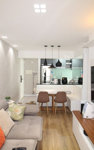 Apartamento à venda com 53m², 2 quartos e 1 vagaSala