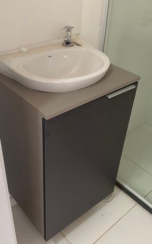 Studio para alugar com 16m², 1 quarto e sem vagaBanheiro