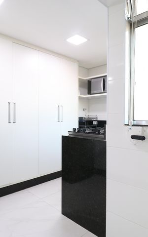 Apartamento à venda com 67m², 2 quartos e sem vagaCozinha 