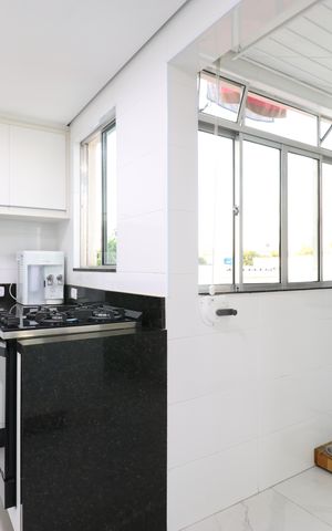 Apartamento à venda com 67m², 2 quartos e sem vagaCozinha 