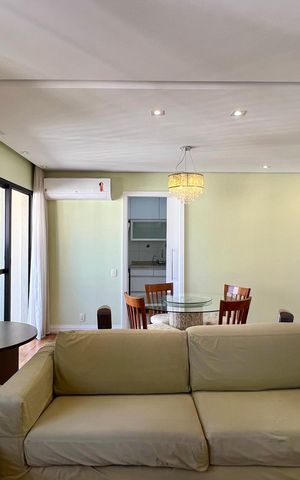 Apartamento para alugar com 115m², 2 quartos e 2 vagas Apartamento para alugar com 115m², 2 quartos e 2 vagasSala de TV