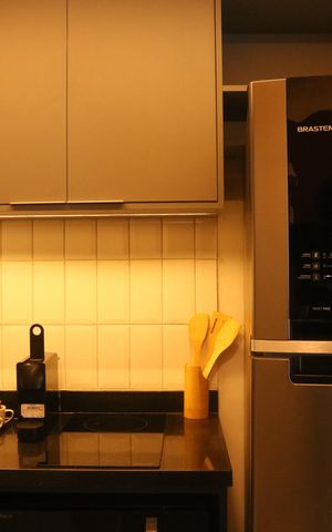 Studio à venda com 42m², 1 quarto e sem vagaCozinha