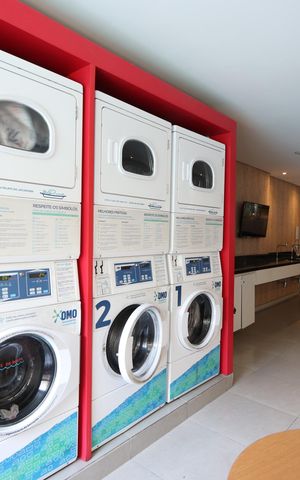Studio à venda com 23m², 1 quarto e sem vagaÁrea comum - Lavanderia Coletiva
