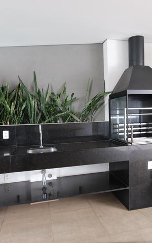 Studio à venda com 23m², 1 quarto e sem vagaÁrea comum - Churrasqueira