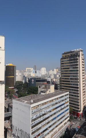 Studio à venda com 23m², 1 quarto e sem vagaVista da Varanda