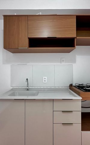 Apartamento para alugar com 30m², 2 quartos e sem vaga Apartamento para alugar com 30m², 2 quartos e sem vagaSala/Cozinha