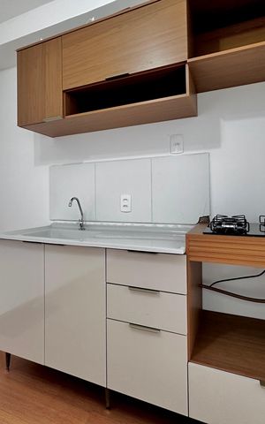 Apartamento para alugar com 30m², 2 quartos e sem vaga Apartamento para alugar com 30m², 2 quartos e sem vagaSala/Cozinha