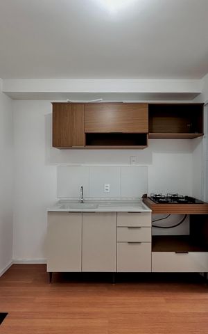 Apartamento para alugar com 30m², 2 quartos e sem vaga Apartamento para alugar com 30m², 2 quartos e sem vagaSala/Cozinha
