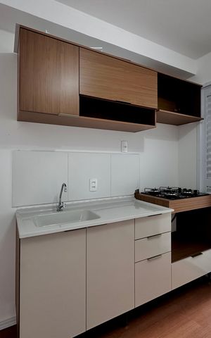 Apartamento para alugar com 30m², 2 quartos e sem vaga Apartamento para alugar com 30m², 2 quartos e sem vagaSala/Cozinha